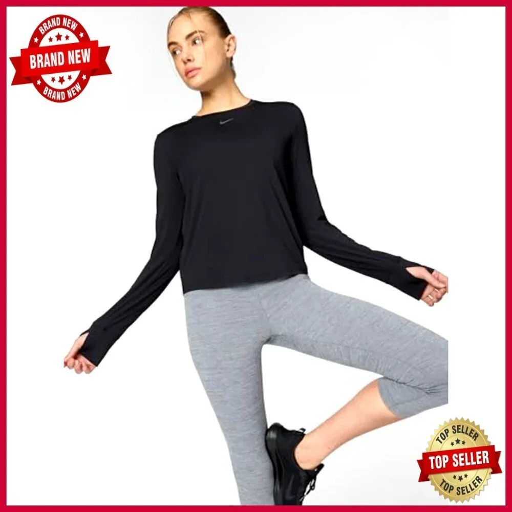Long Sleeve Dri-Fit Active Top for Women, Moisture Wicking Workout Shirt